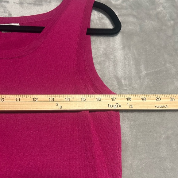 Erin London Tank Top Women’s Small Hot Pink Travel Classic Layering - Picture 5 of 7